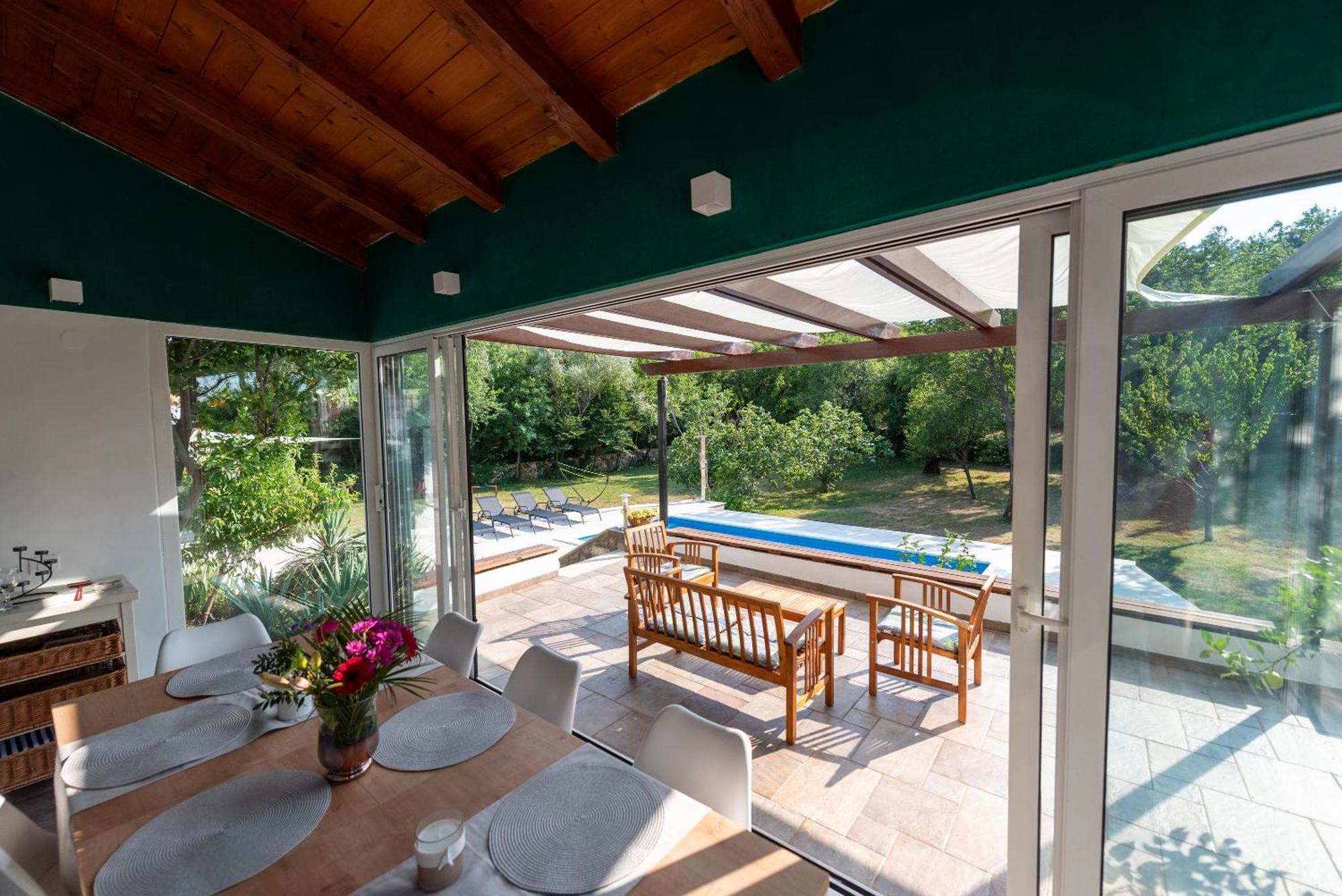 Garden Villa Hreljin Екстериор снимка