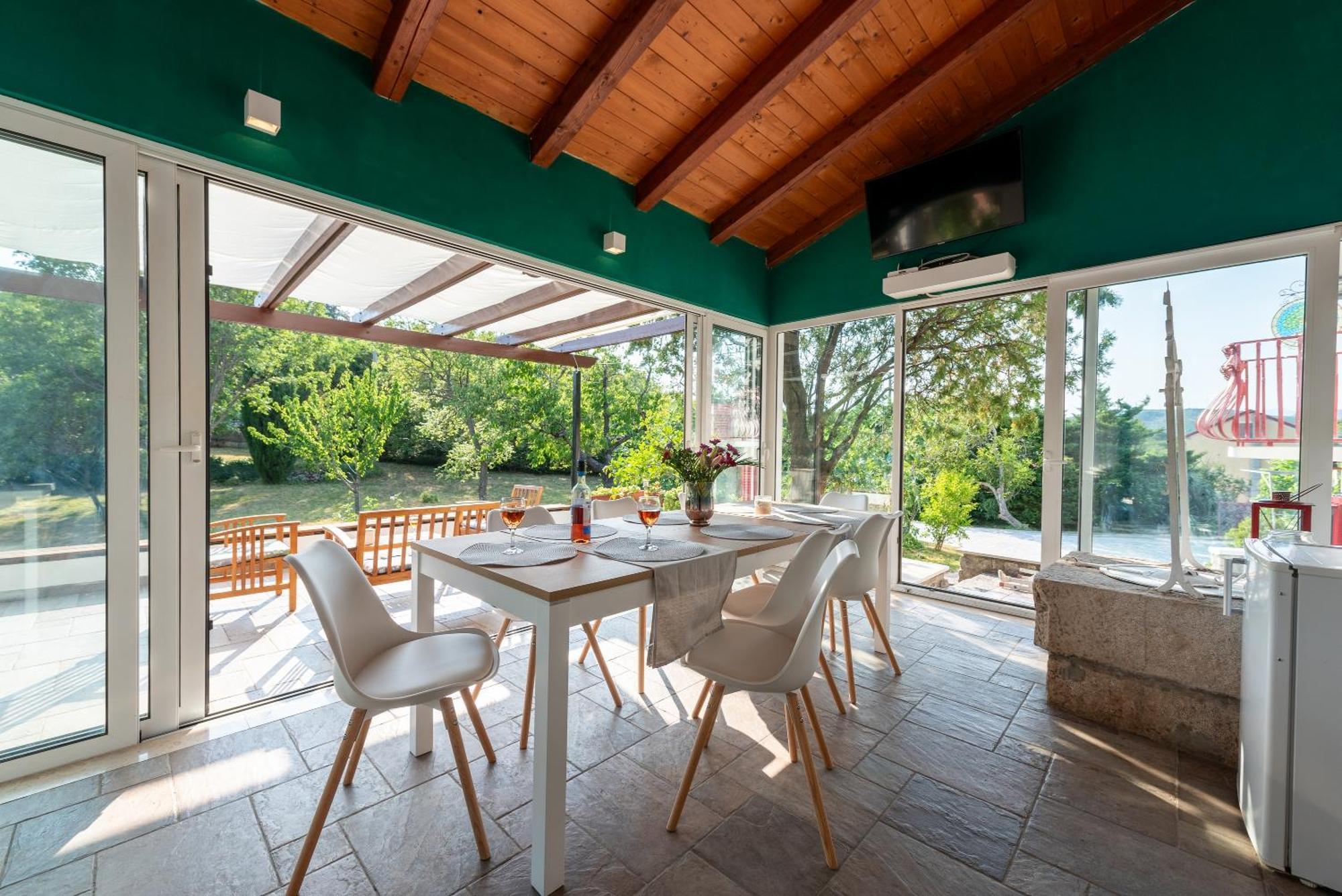 Garden Villa Hreljin Екстериор снимка