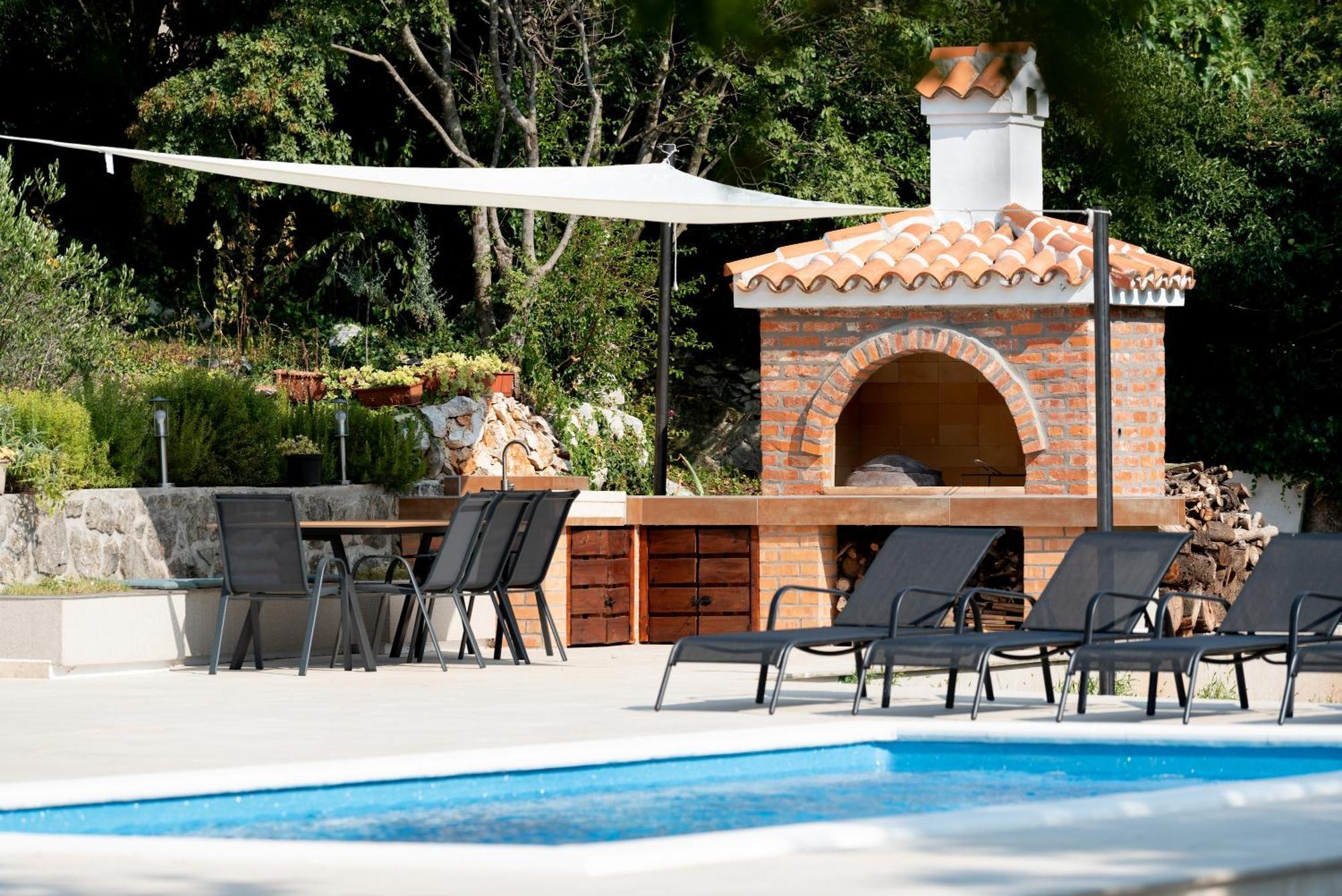 Garden Villa Hreljin Екстериор снимка